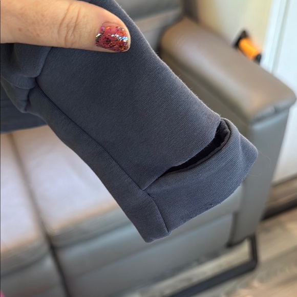 Avalanche Blue Puffer Jacket with High Collar size Small - Picture 6 of 9